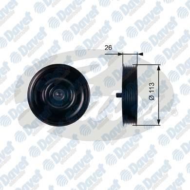 GATES T36411 Alternator Gergi Rulmani Accent Getz Matrix 1.5 02